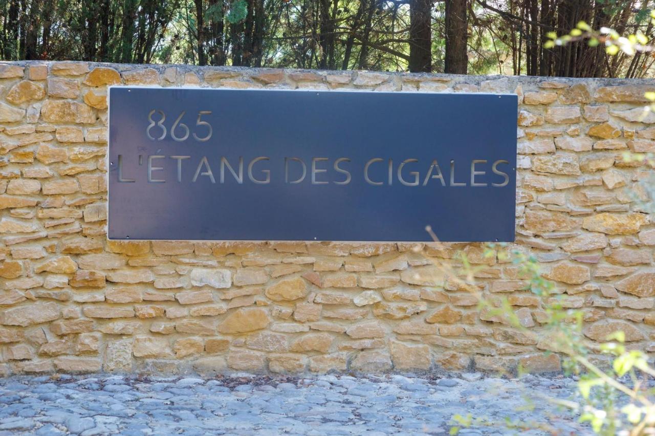 Apartmán L'Etang Des Cigales Uchaux Exteriér fotografie